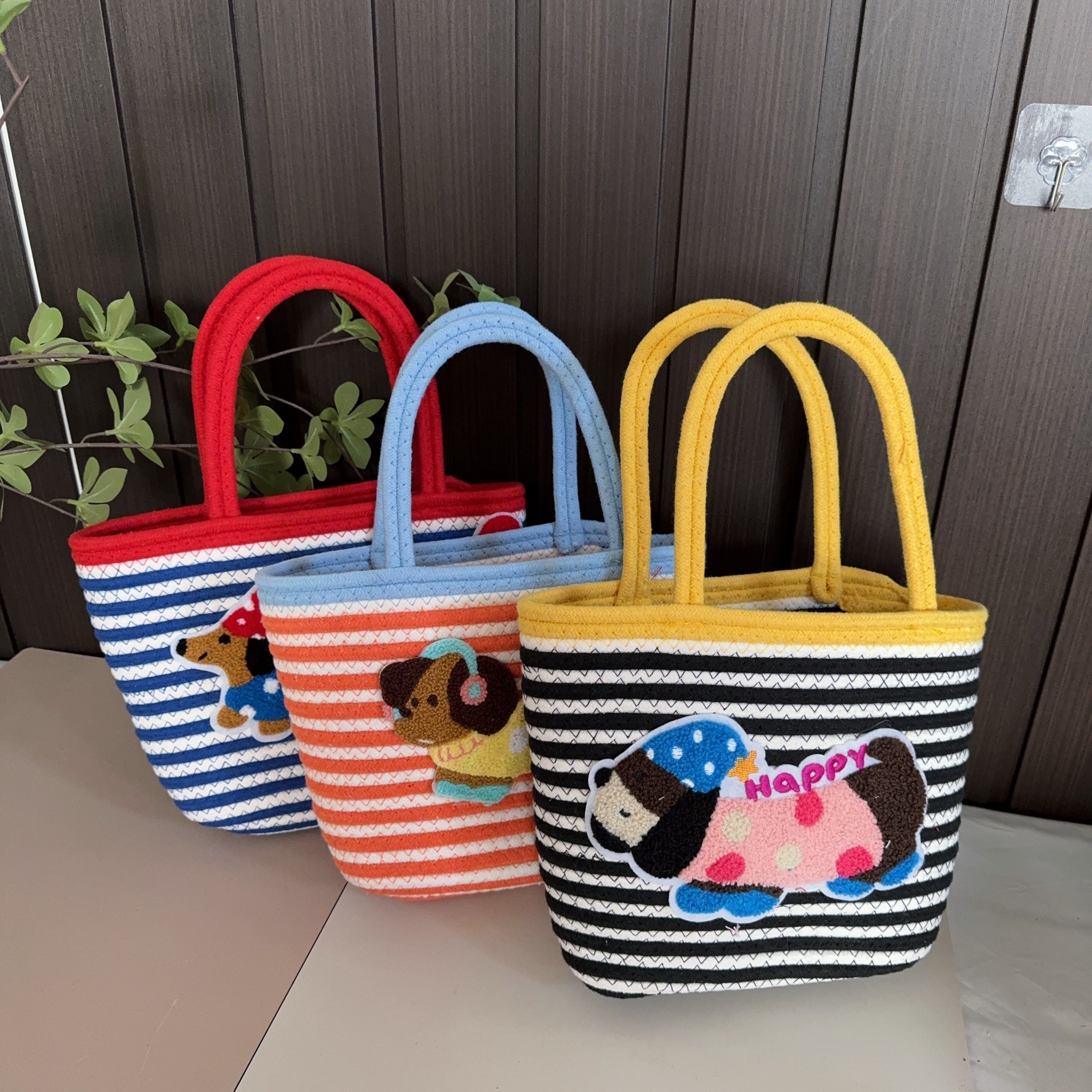 手工编织包包女式儿童生日满月酒篮子拎包百搭通勤伴手礼盒子