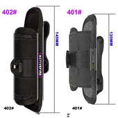 强光手电筒腰带便携编织套 塑料背夹可360°旋转尼龙腰包快拔套子