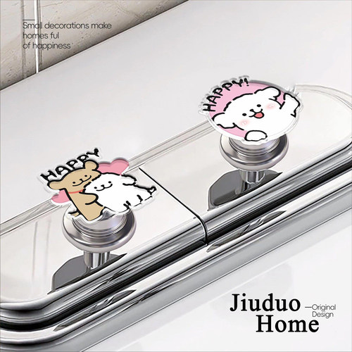 马桶水箱防断可爱按压器