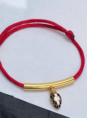 好运灵蛇红绳高版不掉色v金