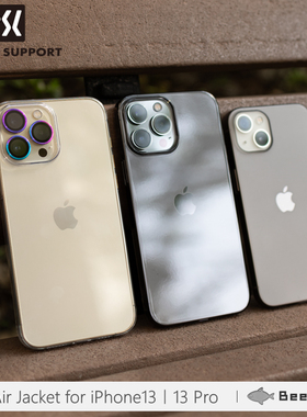日本Power Support超薄AirJacket适用苹果iPhone13ProMax保护壳套