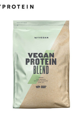 进口MyProtein Vegan熊猫素食大豆豌豆混合植物蛋白质粉营养粉