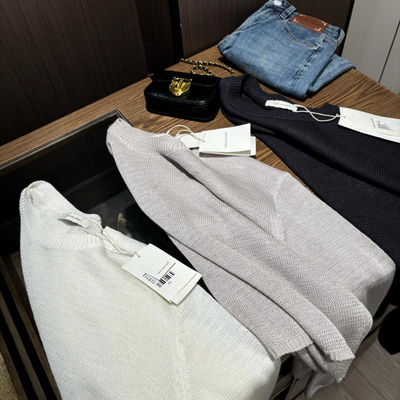 @质感好到哭！十三行IMISS家秋款韩系小众休闲显瘦套头防晒针织衫