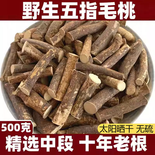 河源野生五指毛桃纯根中段