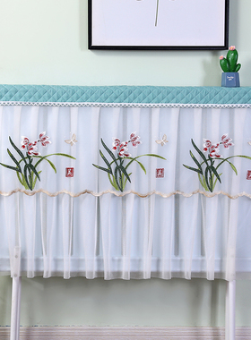 铸铁暖气片防尘罩新式旧式通用暖气片防尘套暖气片蕾丝防尘盖巾