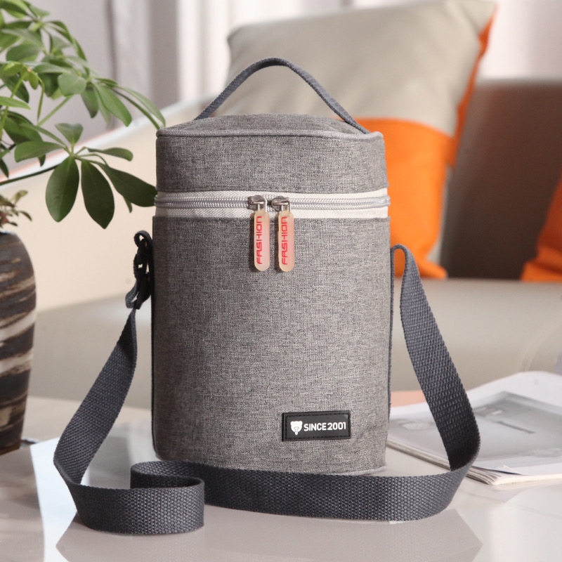 欧单中号饭盒焖烧壶铝膜保温防装包保护包手提肩背便当带饭带奶