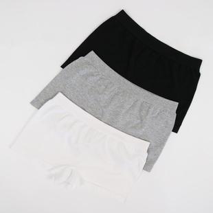 中腰纯色棉成人女内裤 德单女子日常无缝棉质内裤 舒适平角裤
