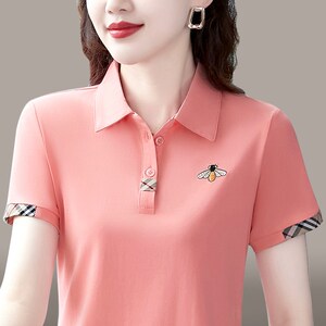 洋气短袖T恤女夏装时尚妈妈