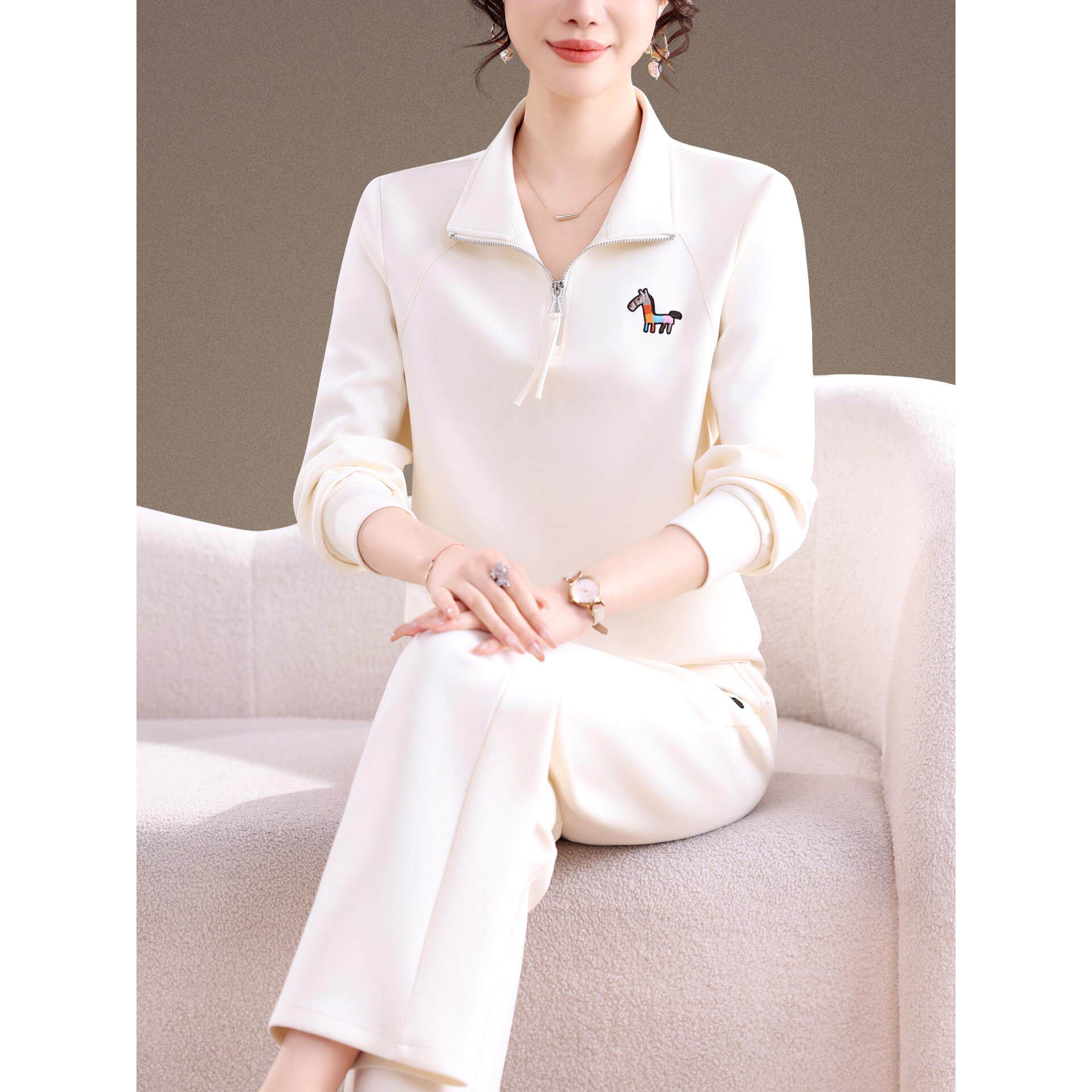 运动服套装女2026超火春装一整套时尚高档名牌减龄穿搭爆款两件套