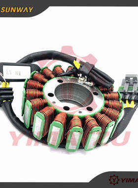 沙滩车磁电机定子线圈适用于北极星剃刀POLARIS UTV RZR800 800CC