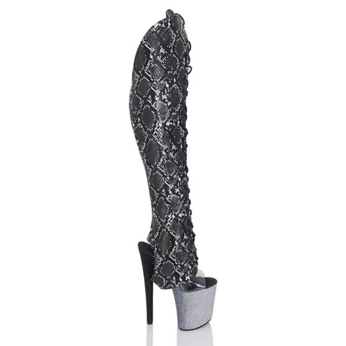 靴筒蛇纹高端定制款长靴套