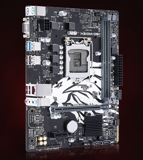 冲新 asus/华硕 h310圣旗h310m-dsc b365m d3h 支持89代 ddr4内存