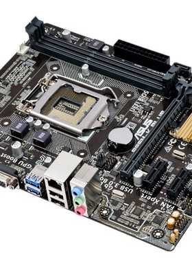 冲新 华硕 B85M-K PLUS  B85主板 DDR3 内存 新款 特价 保一年