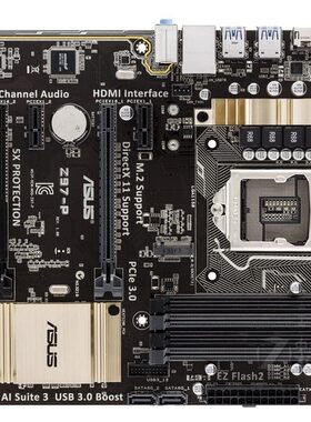 asus/华硕全集成豪华Z97m.2主板