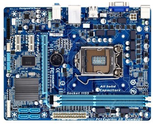 Gigabyte 冲新 1155针集显小板 H61主板 H61M DS2 技嘉