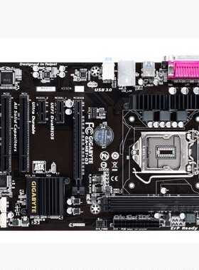 技嘉 GA-H81-D3 H81M-DS2 H81-PLUS 主板1150板 带打印口 COM口