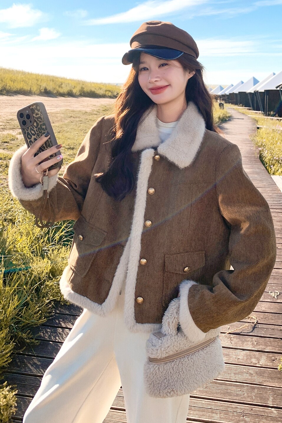 大货已出！美拉德小个子羽绒服短外套B260-5303-P245K338,女装羽绒服,芭图娜