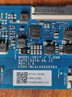 三星UA49RU7550JXXZ逻辑板ML41A050539A 60106-00358 9BN01D02C