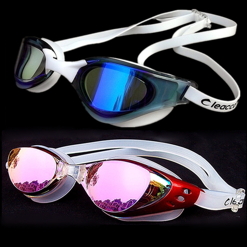 防水防雾泳镜电镀力酷