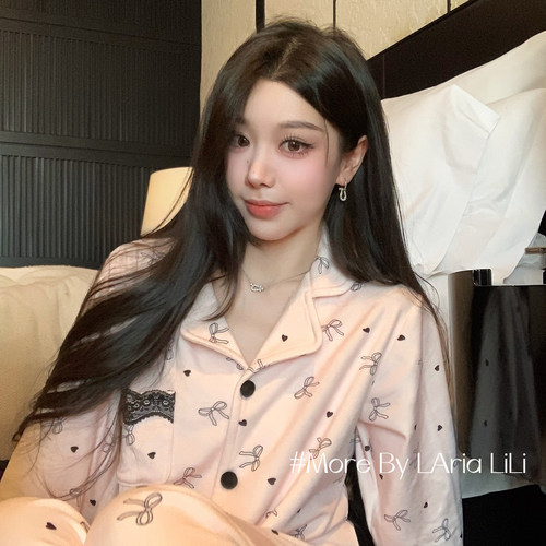 LAria半糖少女 海岛绒秋冬款2026新款睡衣女冬季加绒加厚家居服