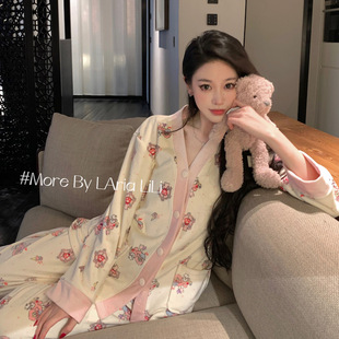 秋冬季 2025新款 纯欲风可爱家居服 海岛绒睡衣女秋冬款 甜甜美乐蒂