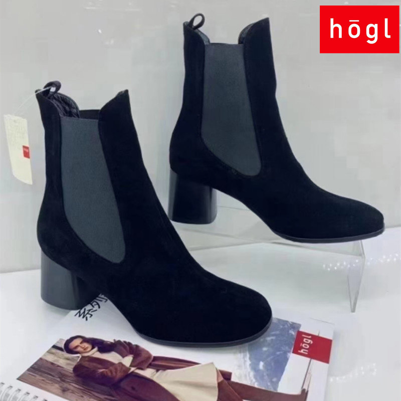 奥地利Hogl友高烟筒靴冬靴2-106112专柜正品