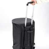 非洲鼓拉杆包带轮子防水防震双肩背包鼓包12寸13寸14寸托拉鼓包