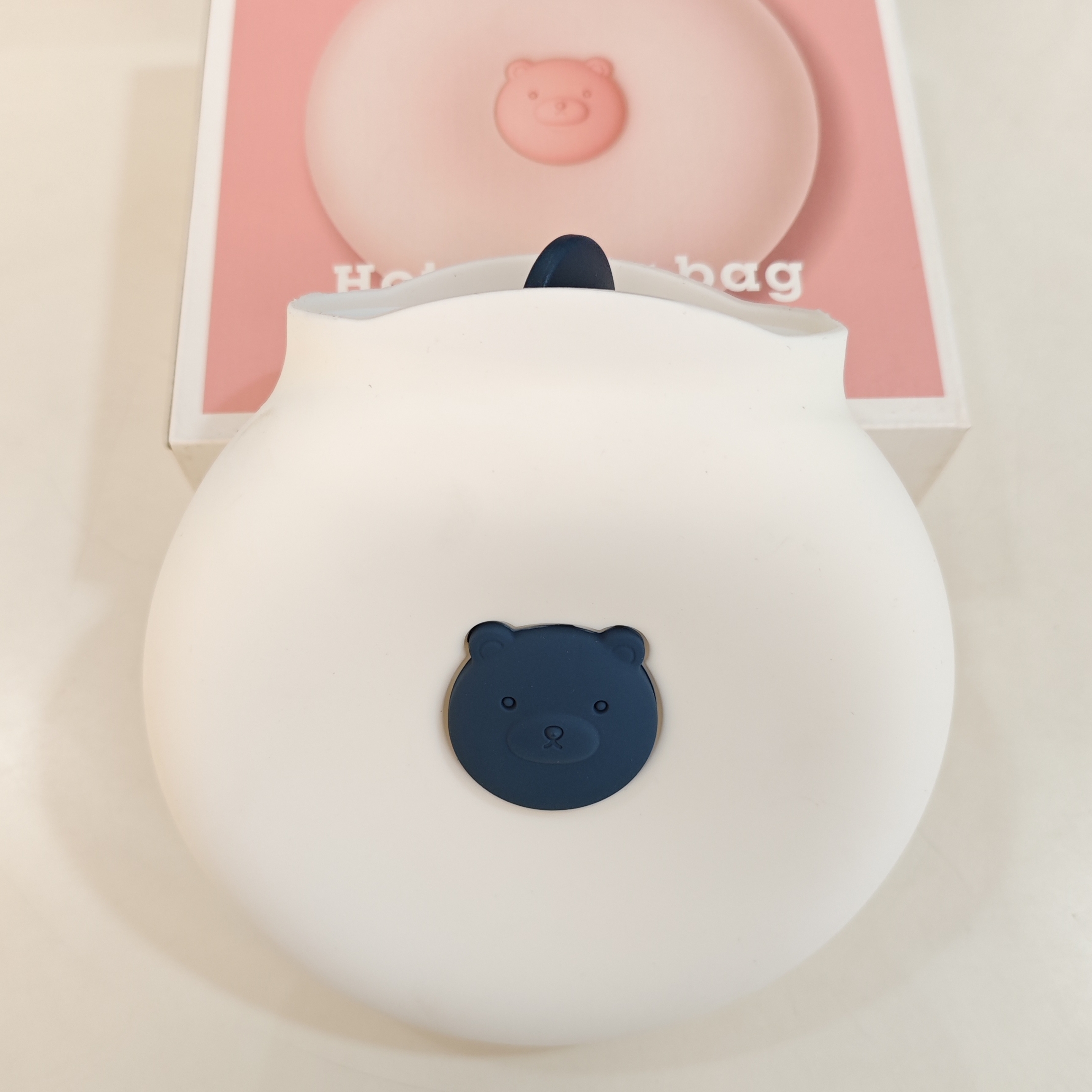 小熊硅胶暖手袋 可以进微波炉的热水袋560ml尺寸149*142*55mm16-1