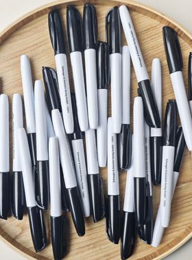 黑色记号笔1包30支A1-591