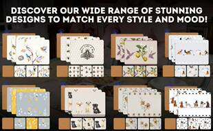 外网15英镑一套的 餐垫8个一套