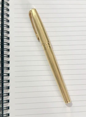 S018金属中性笔一支  黑色0.5速干丝滑 签字笔签名笔