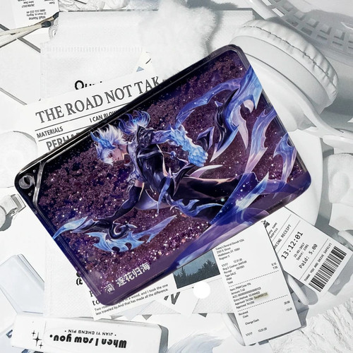 王者荣耀李信小乔流沙麻将桌面亚克力砖立牌摆件礼物礼物