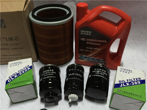 五十铃庆铃货车600P4KH1机油格CLX-222A柴油格空气滤芯油水分离器