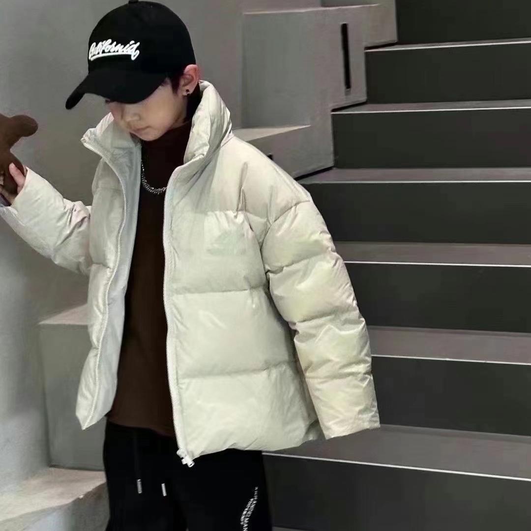 宝宝外套潮牌羽绒服加厚2024冬装