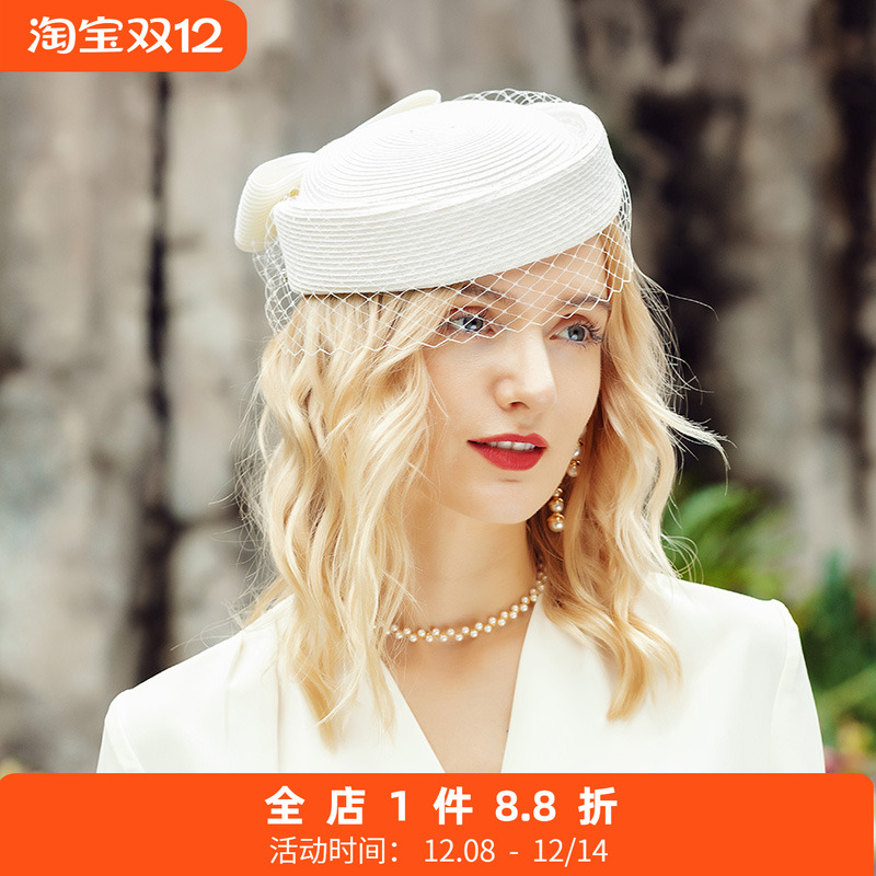 EE夏季欧美时尚小礼帽宴会女