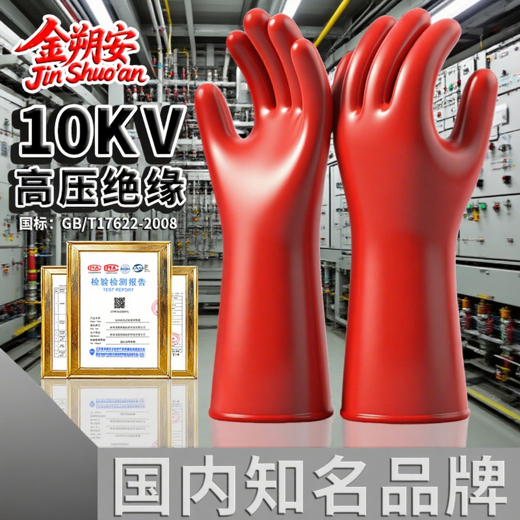 绝缘手套防触电带电作业