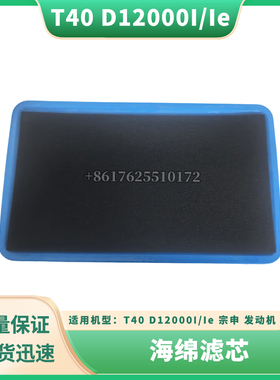 T40 D12000I/Ie 宗申发动机 海绵滤芯无人机大疆全新通用配件