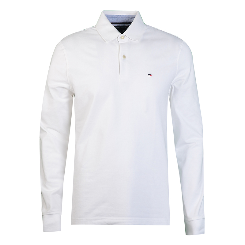 TOMMY春秋长袖商务休闲polo衫