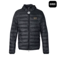 Domestic Spot-Black Gold Label Hooded 0208