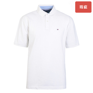 【瑕疵】Tommy Hilfiger汤米希尔费格男士短袖polo衫夏季商务半袖