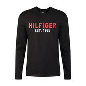 Hilfiger汤米男t恤长袖 春秋新款 棉打底衫 Tommy 上衣轻薄男装 上衣