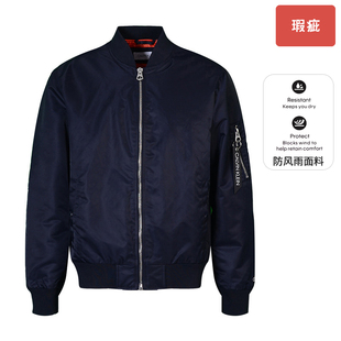 【瑕疵】CalvinKlein凯文克莱CK棉服男秋冬薄棉夹克外套男装