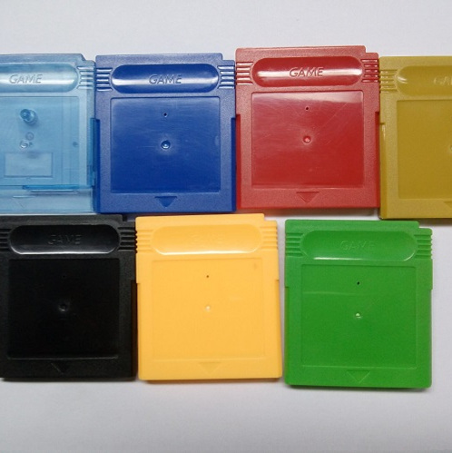 GB、GBC游戏卡壳 中性带缺口外壳 旧卡焕新DIY 配Y口螺丝多色可选