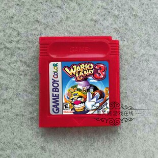 GBC游戏卡带 瓦里奥大陆3  不可思议的八音盒 英文版