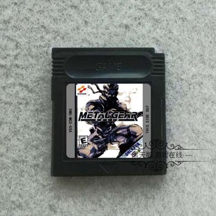 Solid 合金装 备 GBC游戏卡 中文 Gear 幽灵通天塔 芯片记忆 Metal