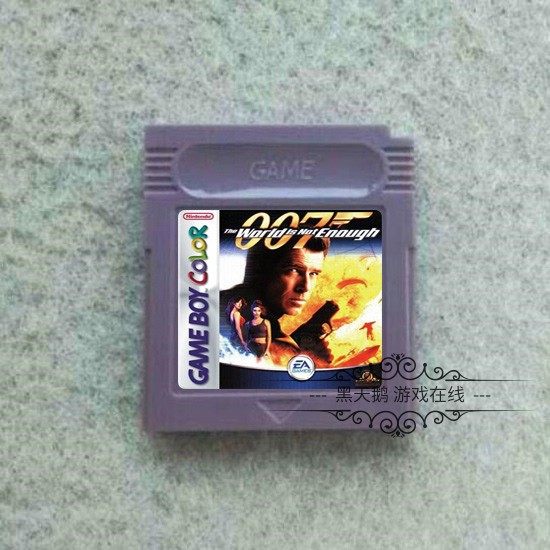 GBC游戏卡 SP适用 007黑日危机 The World is Not Enough 中/英文