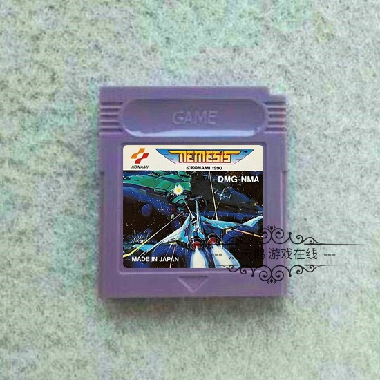 GBC游戏卡带 GB GBC GBA SP适用  Nemesis 宇宙巡航机 英文版