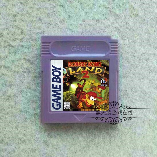 GB游戏卡 GBC SP适用 大金刚大陆2 Donkey Kong Land2 英文版
