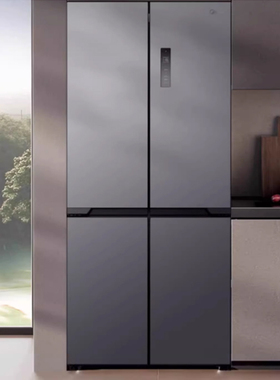 【双系统60CM超薄零嵌入真香】美的508WUSPZM十字对开四多门冰箱