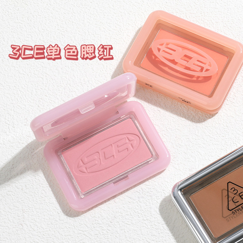 3ce单色腮红盘rosebeige